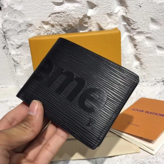 Aaa replica bags Vuitton pocket Louis wallet supreme 0726